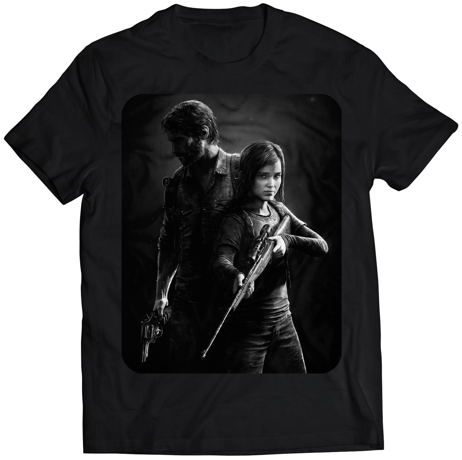 Joel & Ellie The Last Of Us V2 Premium Unisex T-shirt. | Etsy