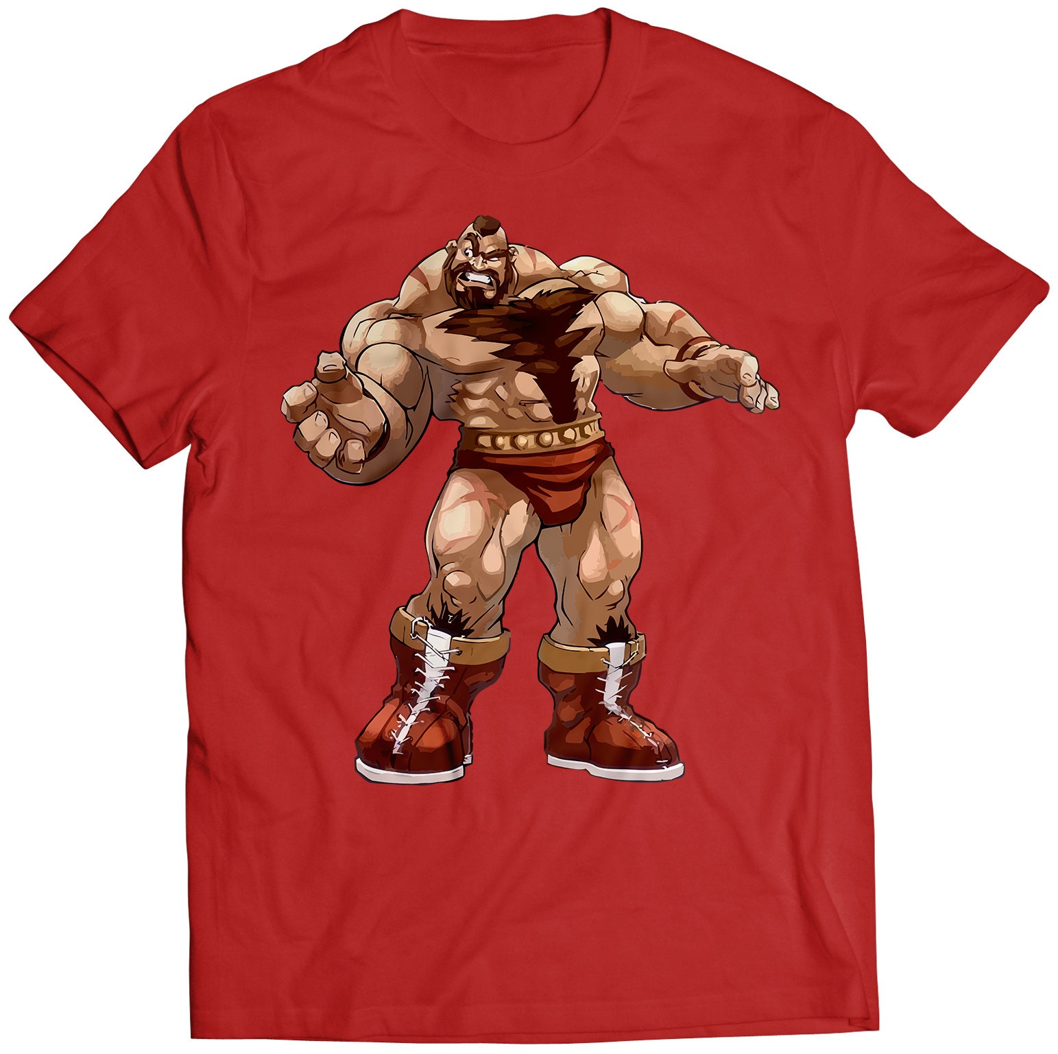 T-Shirt ROCKINSTONE Chun Vs Zangief Fight para Homem (S)