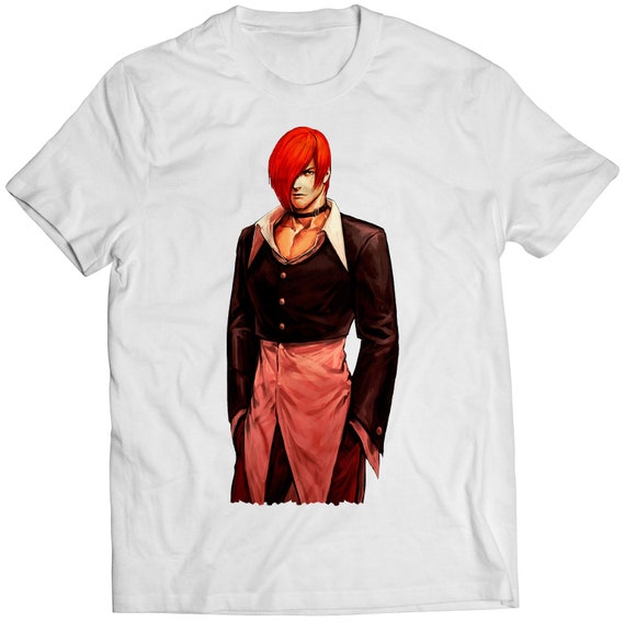 Iori Yagami Promo KOF98 Premium Unisex T-shirt vectorized -  Denmark