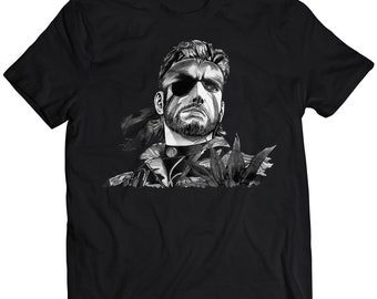 メタルギアソリッドTシャツ、ユニセックスメタルヘッドギフト