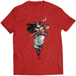 Nakoruru Samurai Sen Premium Unisex T-shirt (Vectorized Design)
