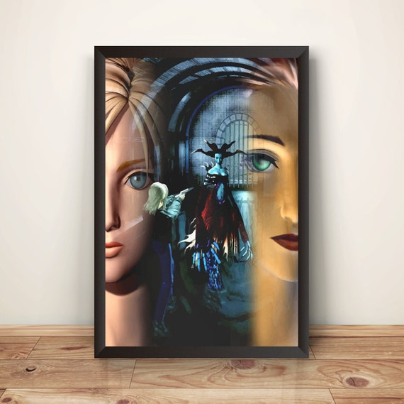 Parasite Eve アヤ　A2ポスター 3枚セット Parasit Eve Cover Premium Poster (vectorized Design) With Aya and