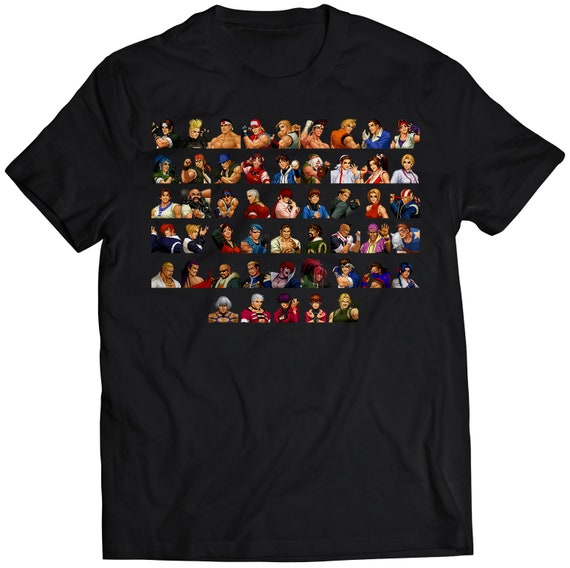 KOF98 キャラクターセレクト プレミアム ユニセックス Tシャツ