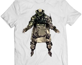 Camiseta unisex premium Fatman MGS Sons Of Liberty (diseño vectorizado)