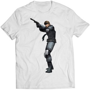 Metal Gear Acid Solid Snake Premium Unisex T-shirt (vector)