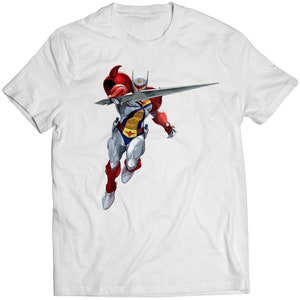 T-shirt premium unisexe Tekkaman TVC Ultimate All Stars (image vectorielle)