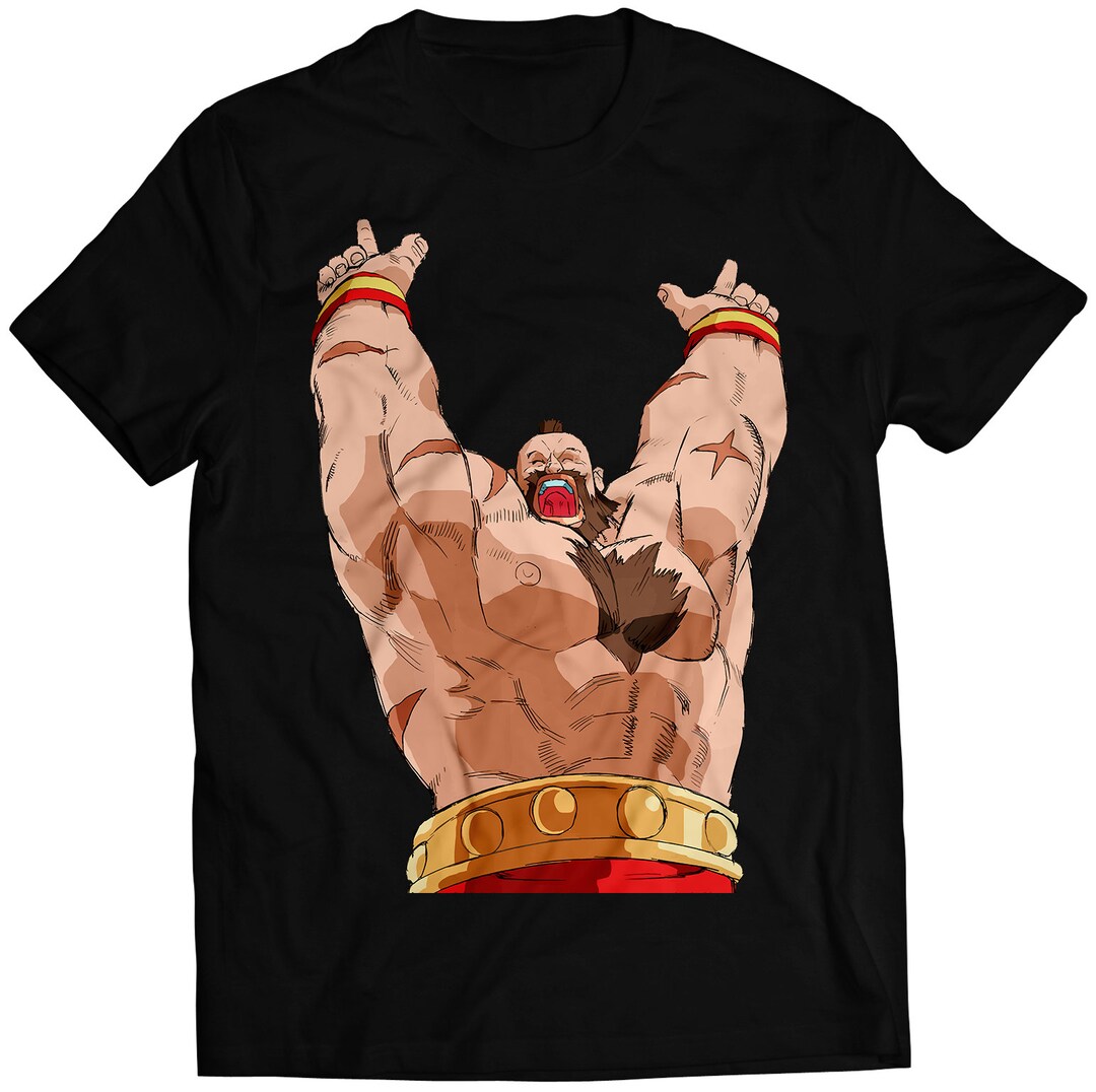 Zangief Win Pose MVC Premium Unisex T-shirt (vectorized Design) - Etsy