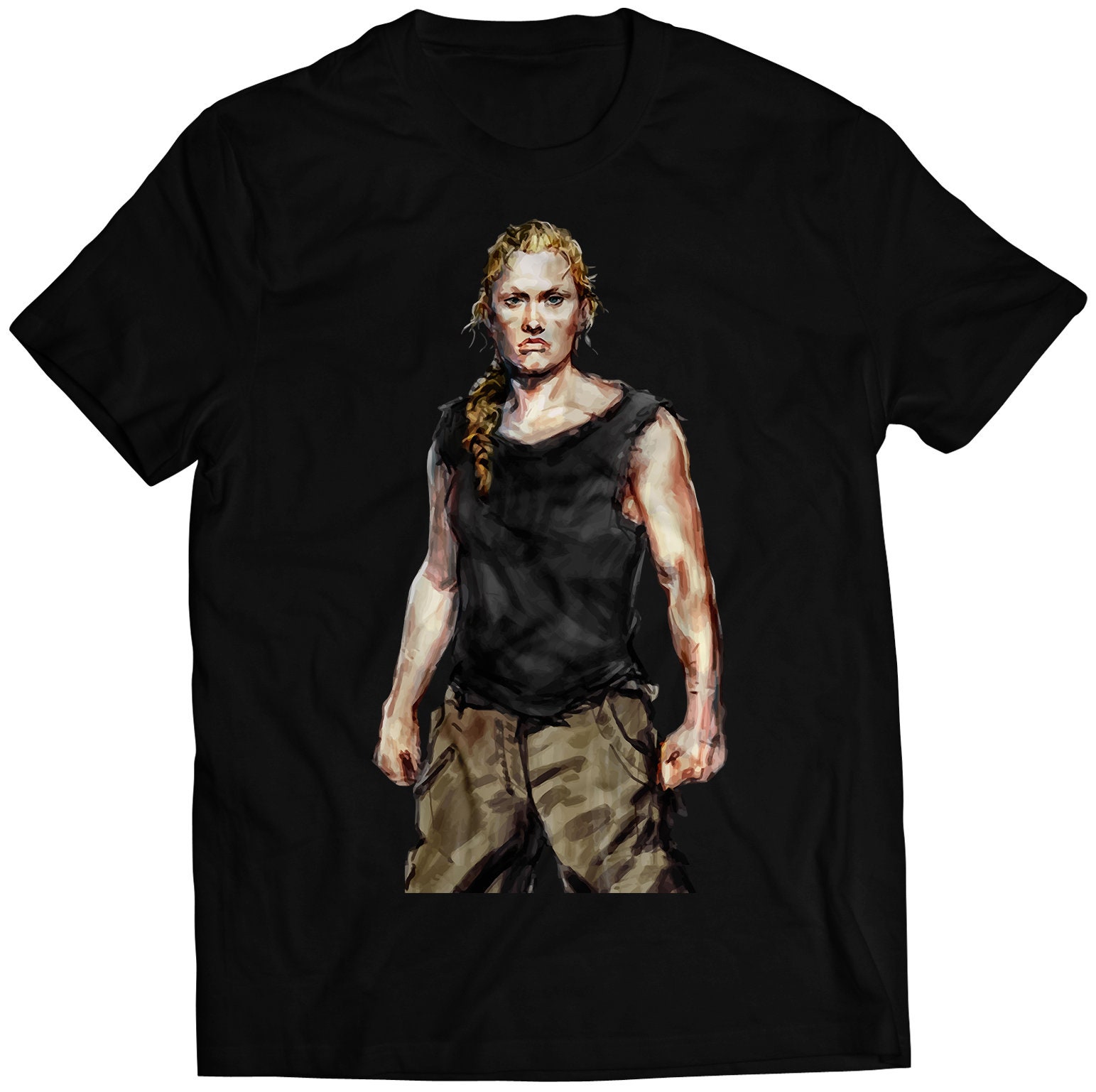 Ellie And Abby T Shirt 100% Pure Cotton Ellie Williams Abby Anderson Ellie The  Last Of Us Abby The Last Of Us Abby Ellie The - T-shirts - AliExpress