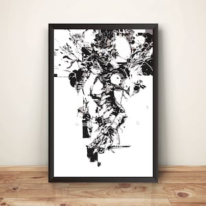 Bigboss MGS MGS3 Snake Eater Premium Poster (Vectorized Design)