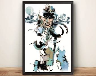 メタルギアソリッド2 サンズ・オブ・リバティ - ポスター 13x19 - Etsy