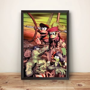 DKC2 V3 Premium Poster (Vectorized Design)