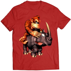 DK Riding Rambi Premium Unisex T-shirt (Vectorized Design)