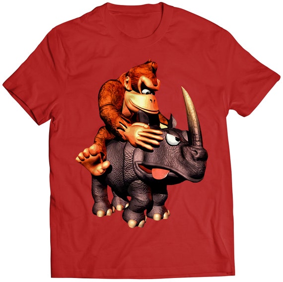 DK Riding Rambi Premium Unisex T-shirt (vectorized Design) - Etsy
