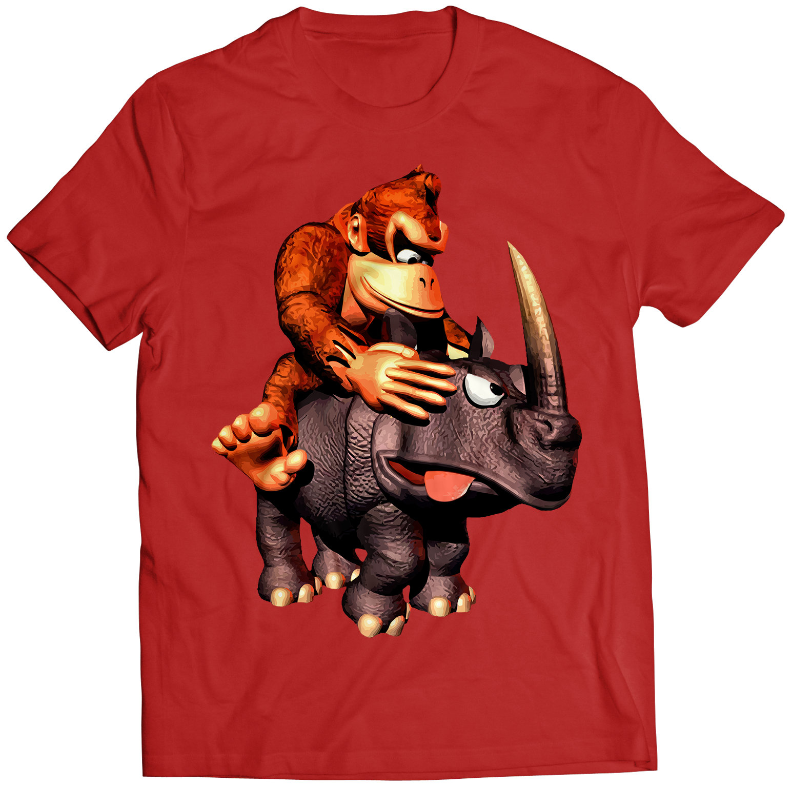 DK Riding Rambi Premium Unisex T-shirt (vectorized Design) - Etsy