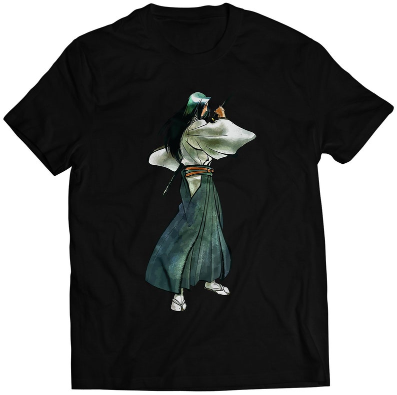 Ukyo Samurai Sen Premium Unisex T-shirt vectorized Design - Etsy
