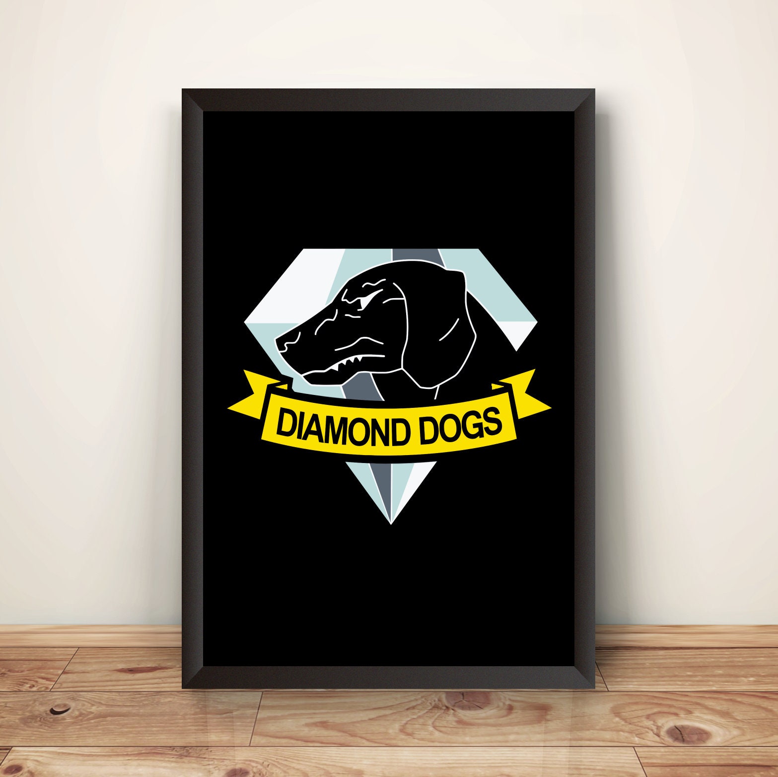 Diamond Dogs MGS MGS Premium Poster (vectorized Design) - Etsy