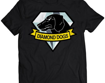 Diamond Dogs MGS Premium Unisex T-shirt (vector)