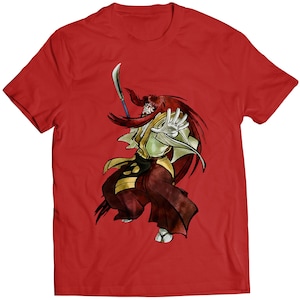 Kyoshiro-edge Samurai Sen Premium Unisex T-shirt (Vectorized Design)