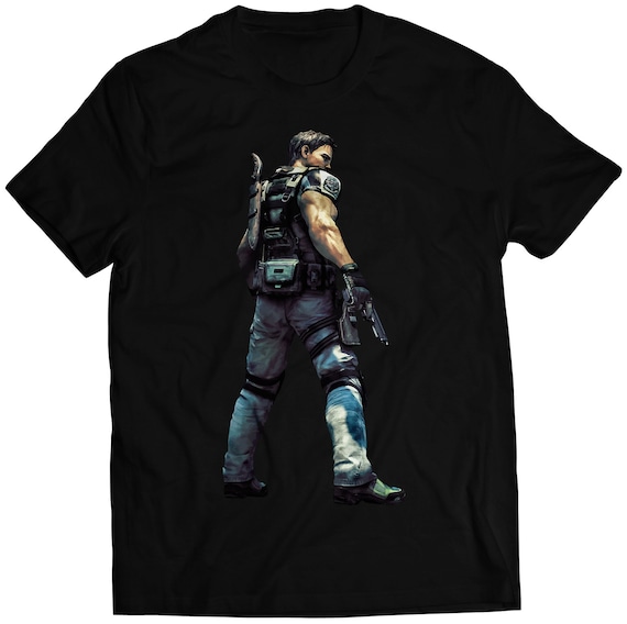Chris Redfield V2 Residence Evil Biohazard 5 Premium Unisex T