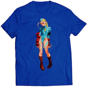 Cammy White Mutants VS Fighters XMVSF Premium Unisex T-shirt (Vectorized Design)
