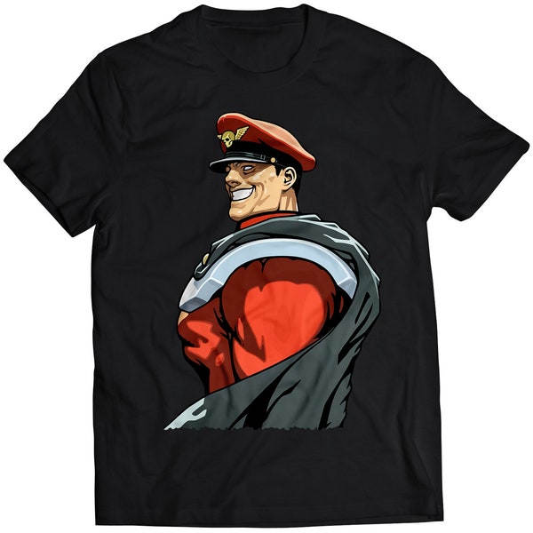 M Bison Dictator CFJ Evolution Premium Unisex T-shirt (vector).