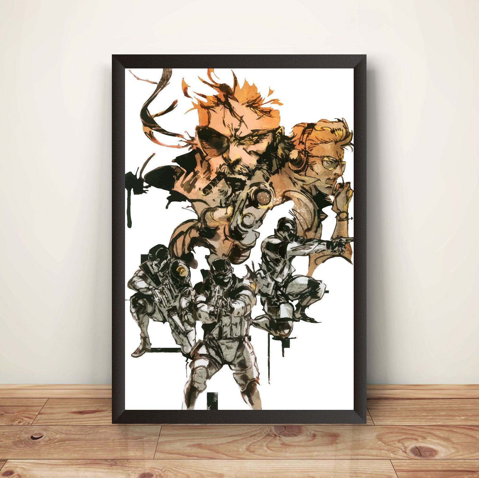 MGS Peace Walker Premium Poster (vectorized Design) - Etsy