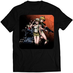 Metaal Slug Cover Premium Unisex T-shirt (Vectorized Design)