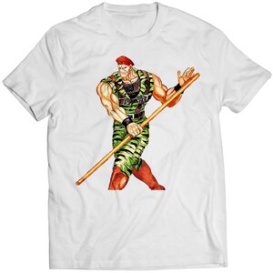OG Rolento From Final Fight Premium Unisex T-shirt (Vectorized Design)