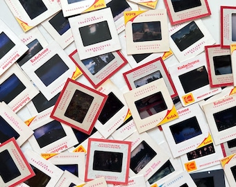 Vintage Photo Slides Wonderful Mix Lots  ~  USA Travel Vernacular Found Color   Mid Century Grab Bags 1950s - 1970s