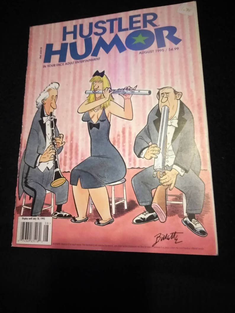Hustler humor August 95 Etsy