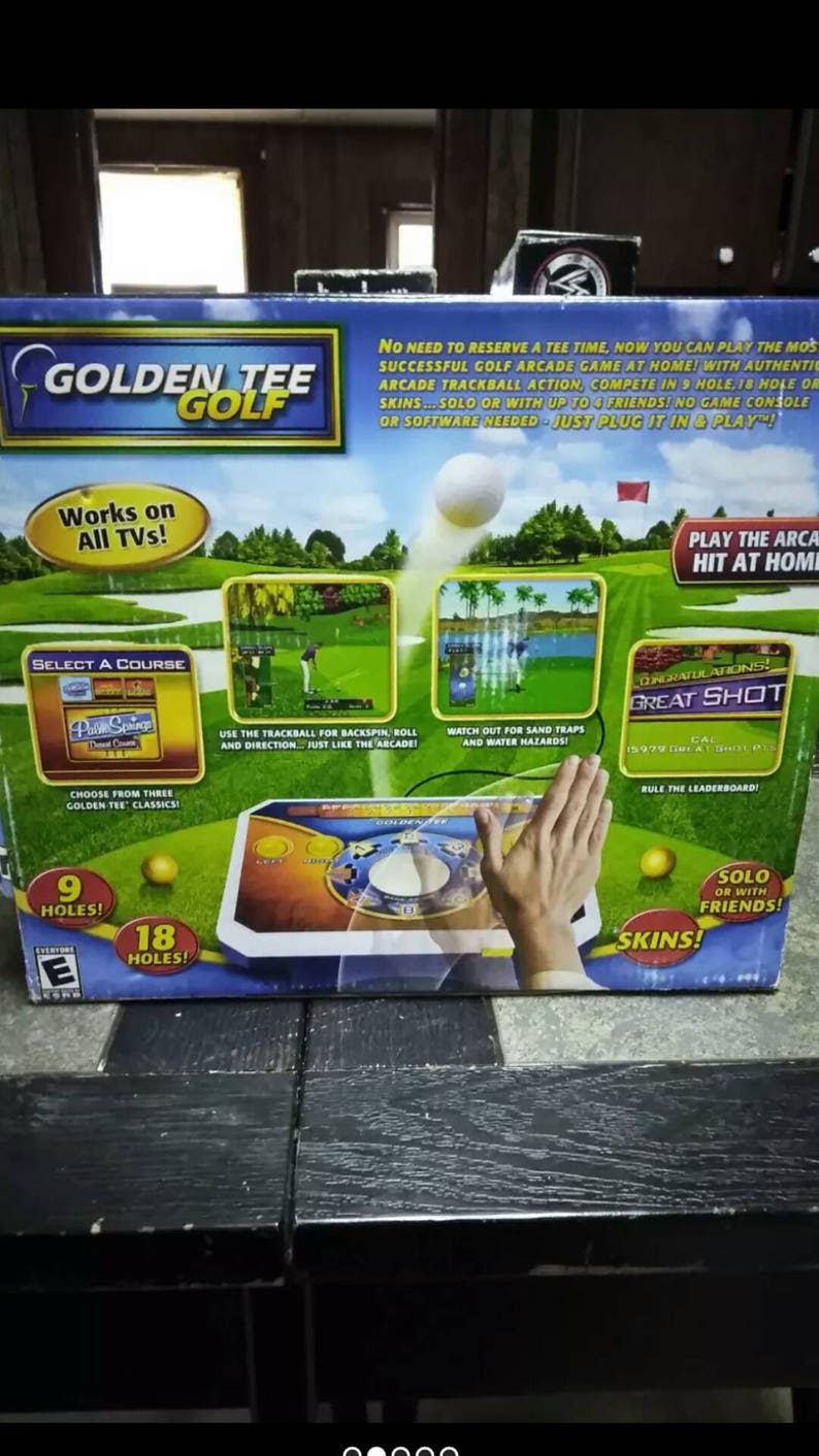 Golden Tee Great buy fast shipping totally sealed like you guys like it sealed Vintage