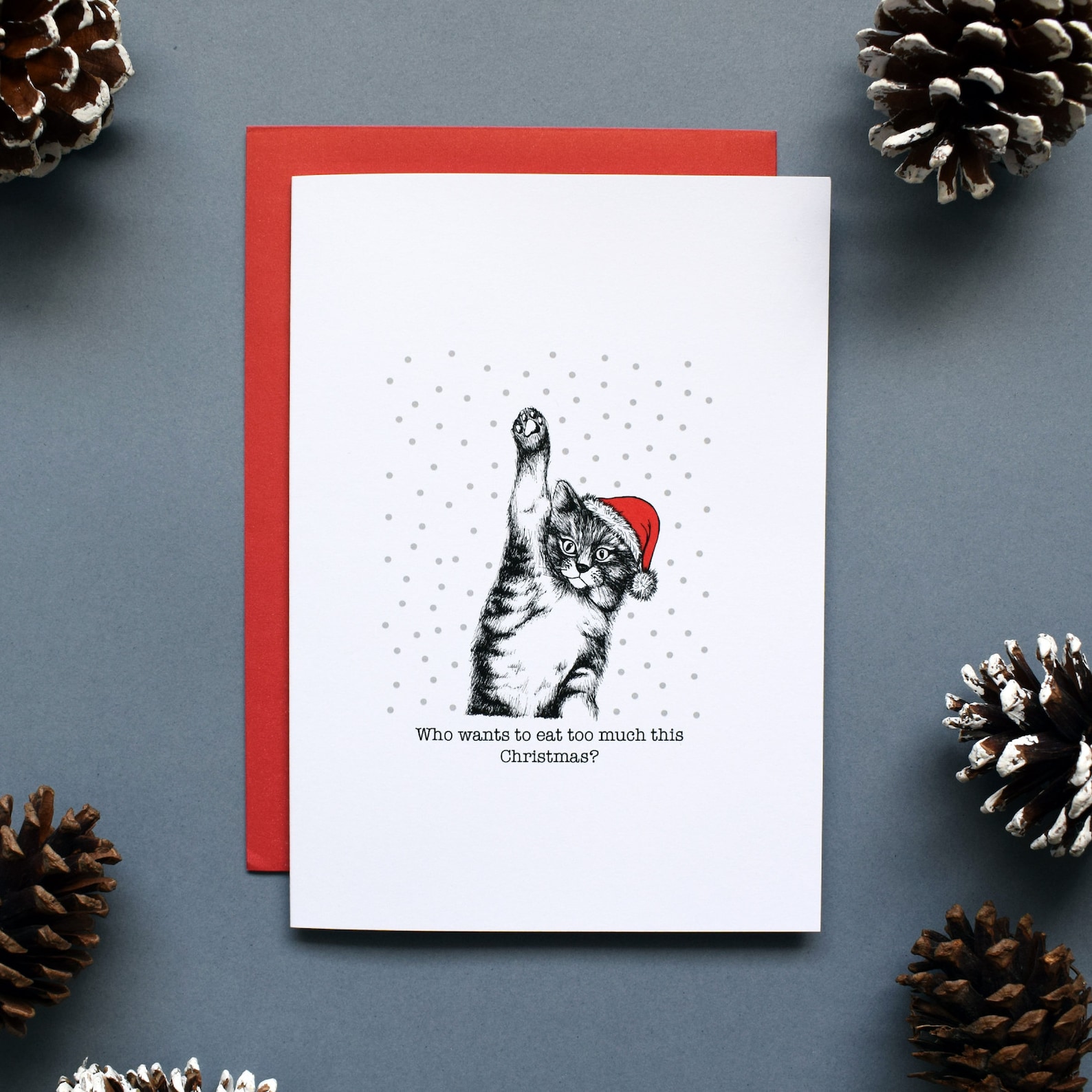 Cat Collection Christmas Cards, Funny Cat Christmas Cards, Cute Cat ...