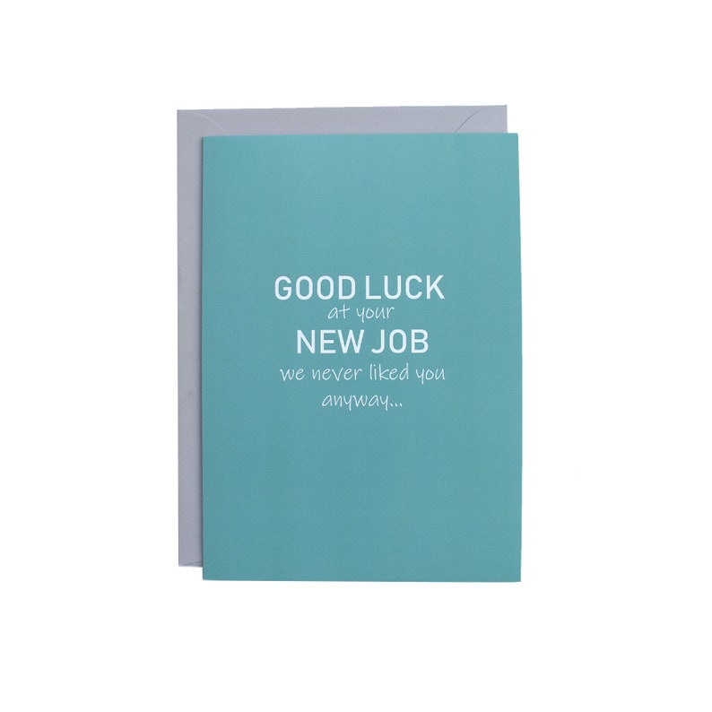 Funny Good Luck Cards Good Luck Cards Funny New Job Cards Work Cards New Job Cards Highland Jungle Funny Leaving Work Cards