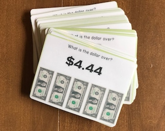 Next Dollar Up - Money Math Task Cards for Special Education