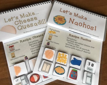 Interactive Cooking Lessons: Visual Recipes for Nachos and Cheese Quesadillas