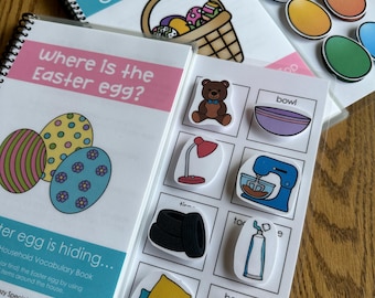 Easter Adapted Books for Special Ed - Autism