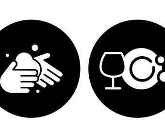Hand / Dish Soap Decal Set
