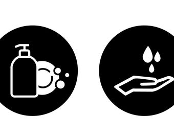 Hand / Dish Soap Decal Set