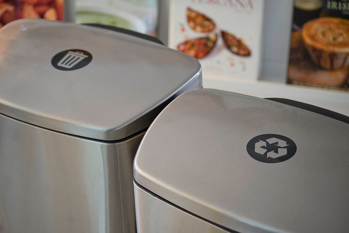 Set of Recycle/trash/compost Decals | Etsy