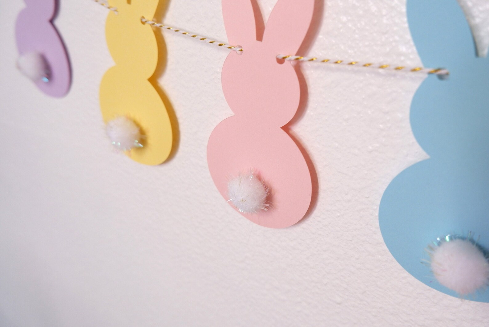 Download SVG PDF/ Instant Download/ Easter Bunny Garland/ Easter | Etsy