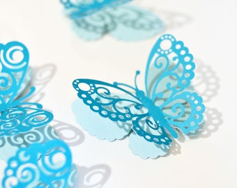 Instant Download/ SVG & PDF Template/ Various Butterfly/ DIY Paper Butterfly/ Butterfly Only/ BF1