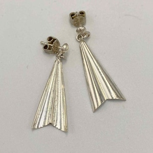 1990s silver earrings, 925S
