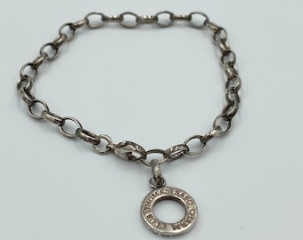Preowned Thomas Sabo silver chain bracelet