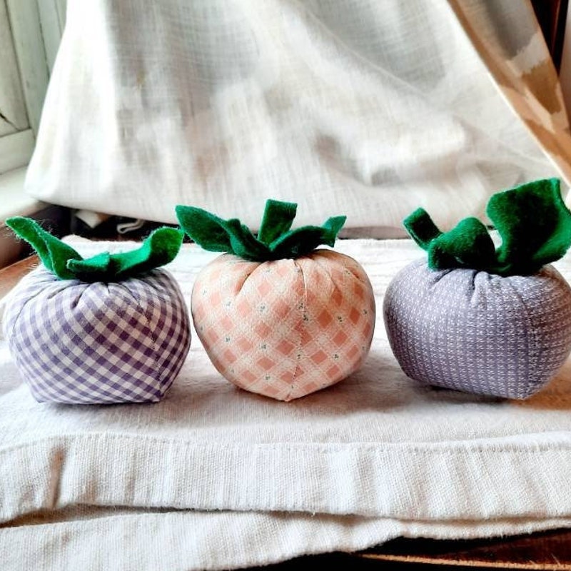 Pumpkin Pincushion Etsy