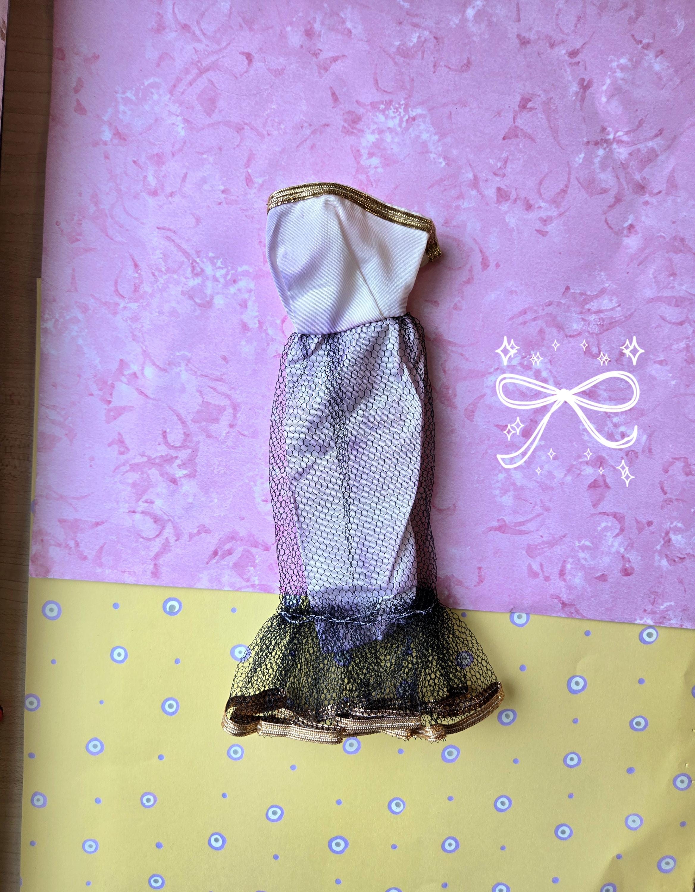 Barbie Gold Dress Gown - Etsy