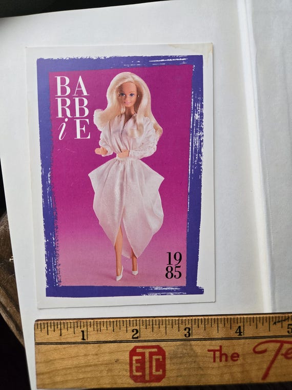 Vintage 1985 Mattel Barbie “spectacular Fashions” Collector