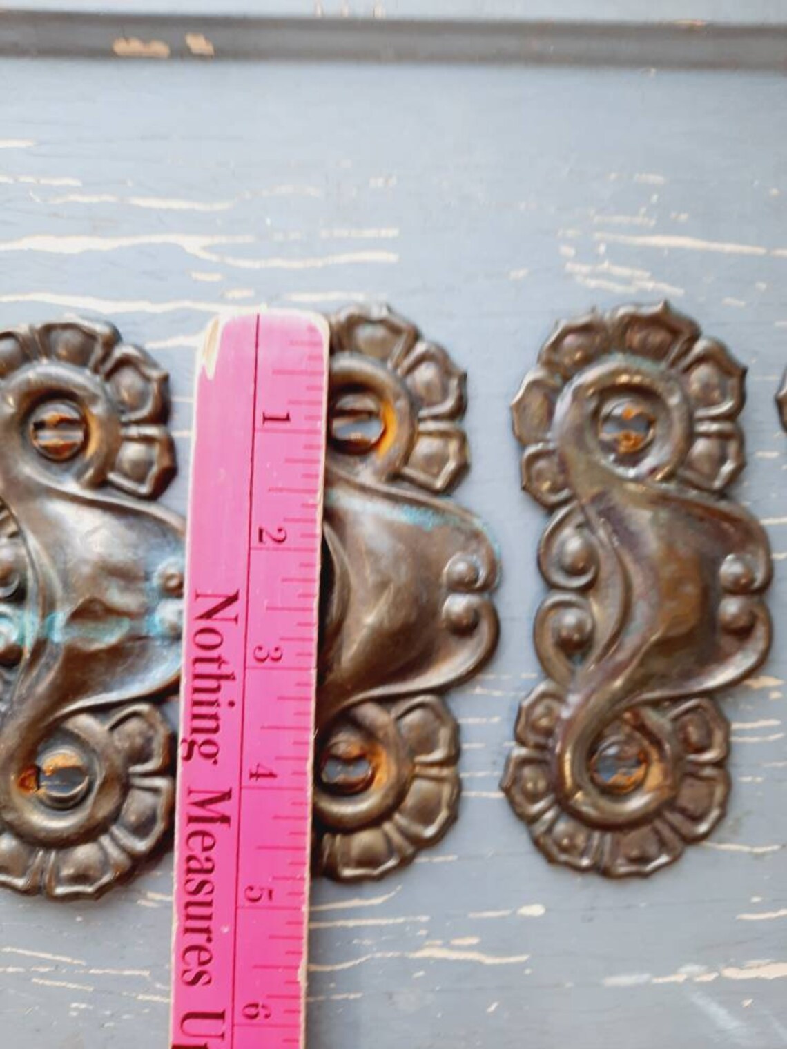 Vintage Backplates for Knobs furniture hardware Back plate Etsy