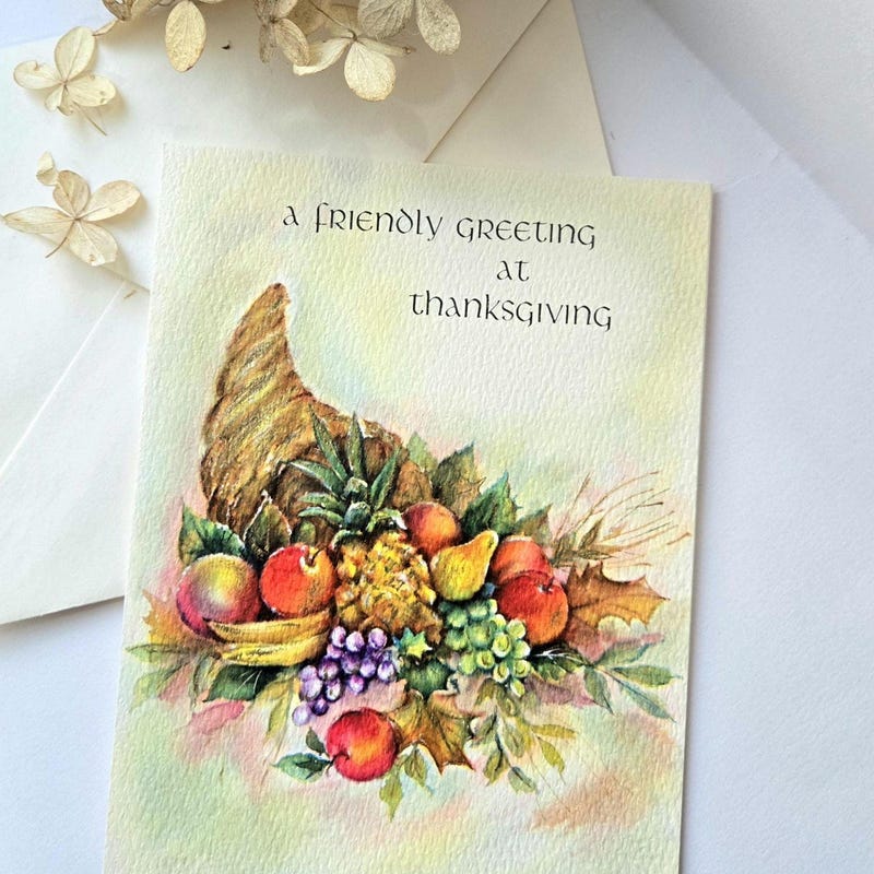 Thanksgiving Vintage Cards - Etsy