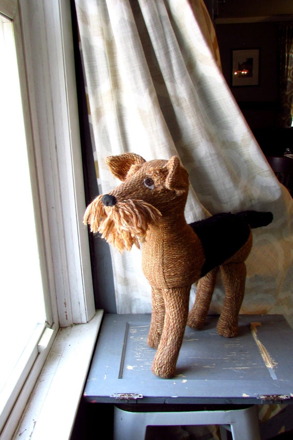 airedale stuffed animal