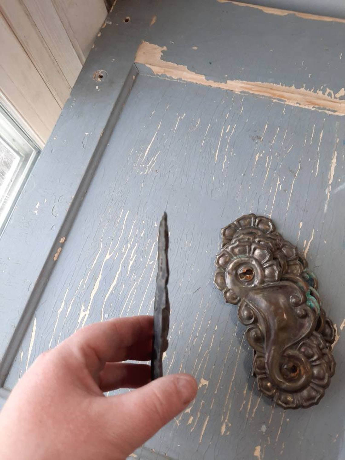 Vintage Backplates for Knobs furniture hardware Back plate Etsy